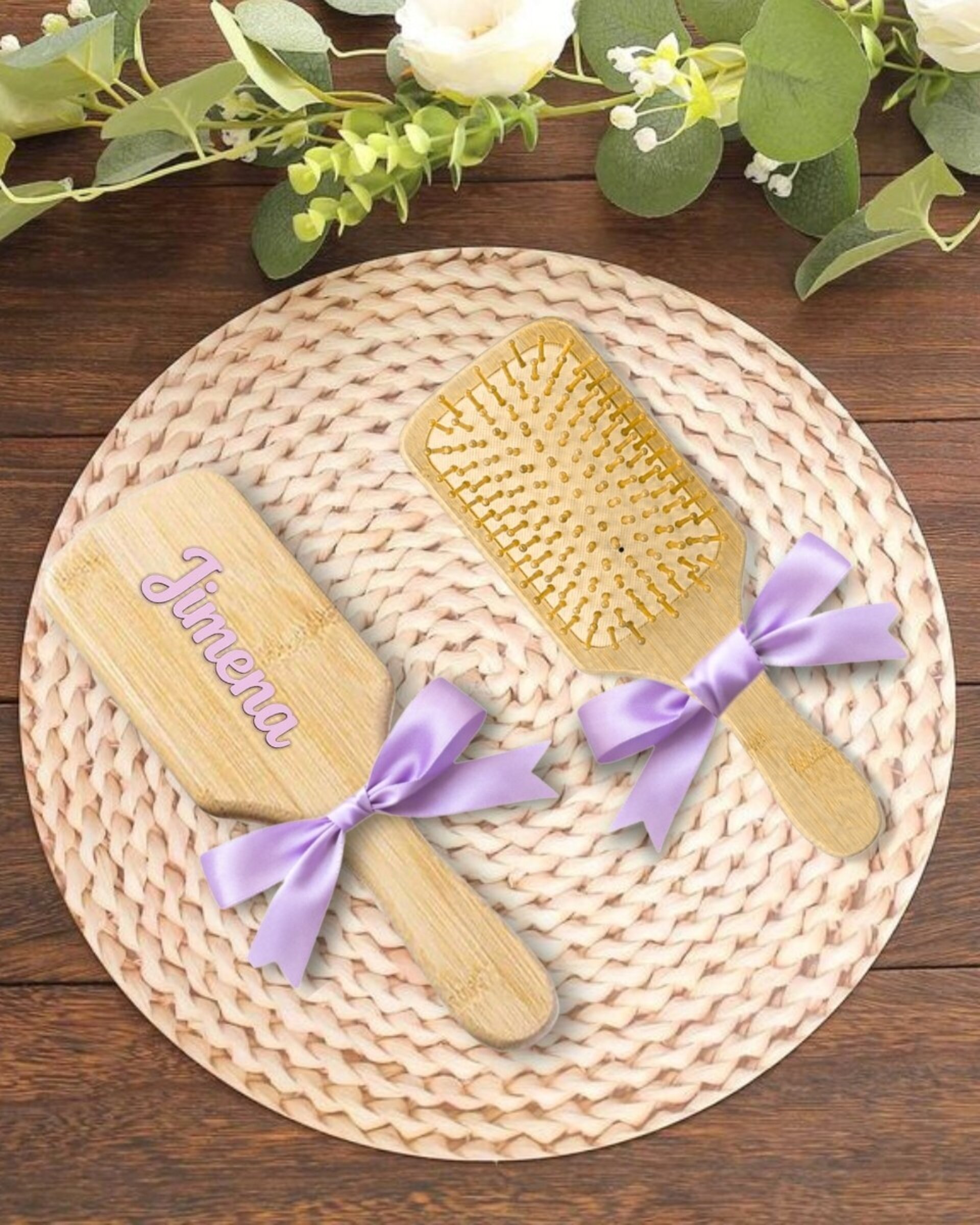 Cepillos de madera personalizados - 2