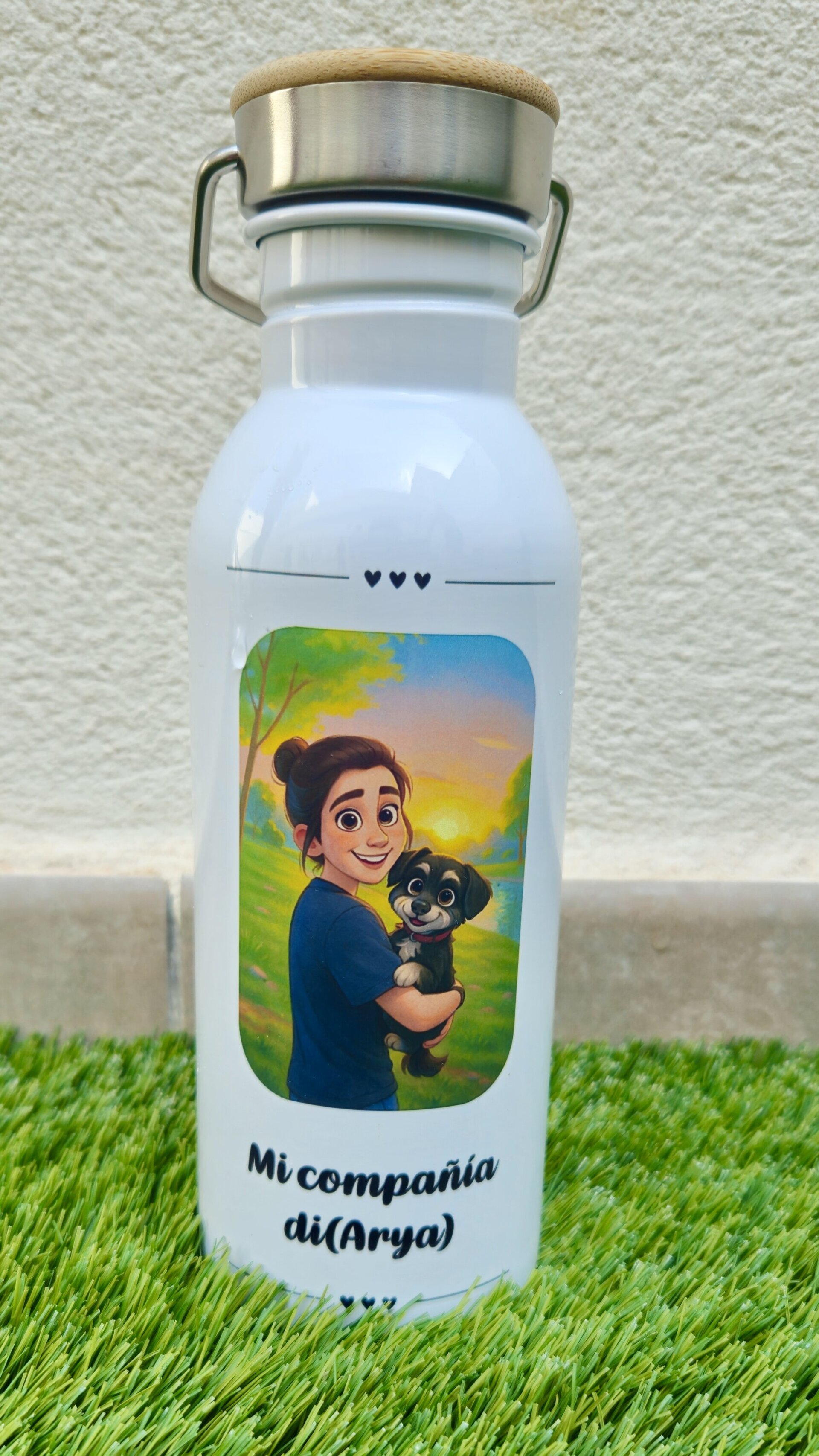 Botella acero inoxidable estilo Disney Pixar - 1